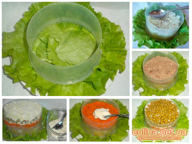 Как красиво оформить салат или выбираем форму для салата | Блог интернет магазина irhidey.ru