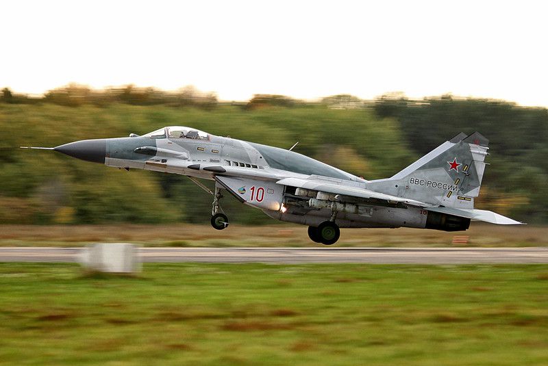 Боевое применение МиГ-29СМТ