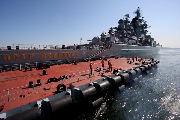 ВМС РФ модернизируют крейсеры "Адмирал Нахимов" и "Петр Великий" ВМС РФ модернизируют крейсеры "Адмирал Нахимов" и "Петр Великий"