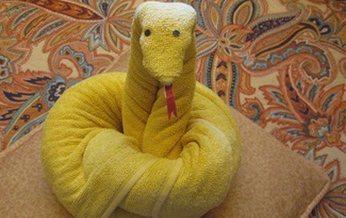 Фигурки из одного полотенца 2