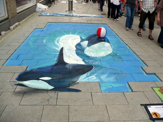 3D Street Art Николая Арндта