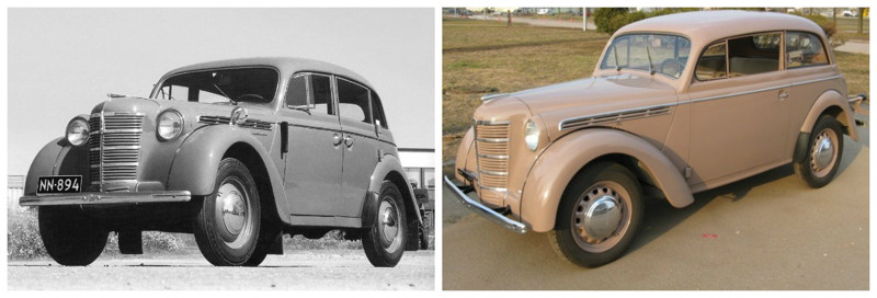 Москвич 400(1946-1956)-Opel Kadett K38(1937-1940) автомобили, история, ссср, факты