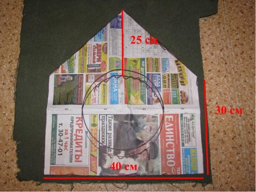 Домик для кошки своими руками