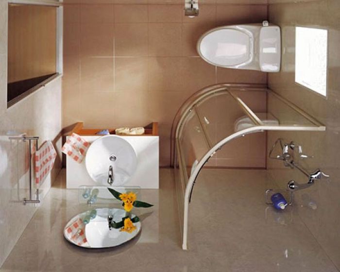 11 отличных идей для маленькой ванной комнаты ванна, идея