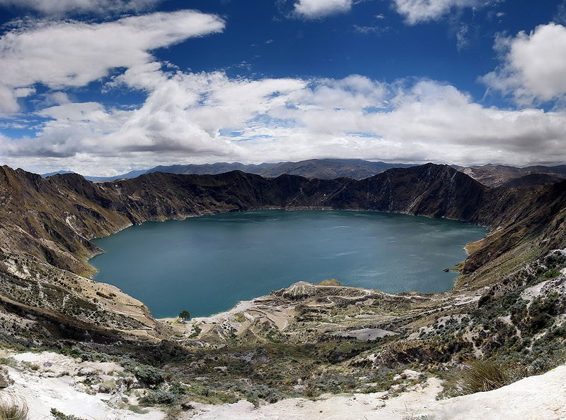 Озеро Килотоа, Эквадор.