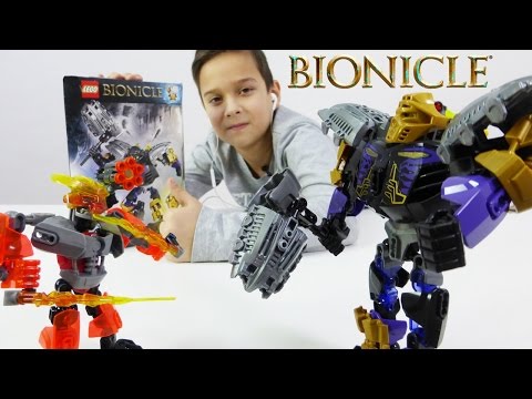 Игры для детей. Лего Бионикл: Тахо против Пауков! ИгроБой Костя. Видео для детей