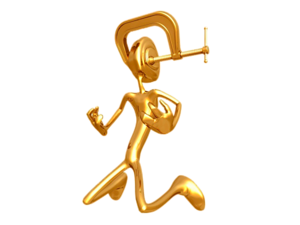 Gold Man(Золотые человечки, фигурки)