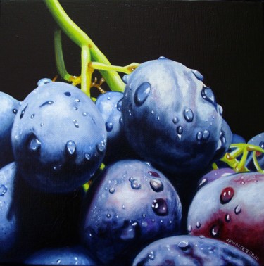 Raisins No.35 20x20x2 cm ©2020 - Jean-Pierre Walter