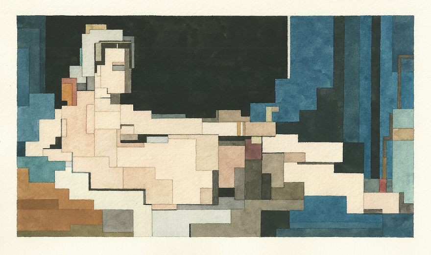8-битные картины Адама Листера восьмибитная, искусство, картина