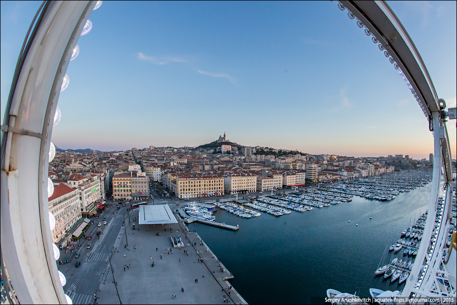 Старый порт в Марселе / The old port in Marseille