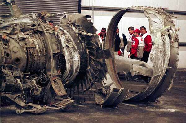 Разбитый Боинг-767 авиакомпании Egypt Air