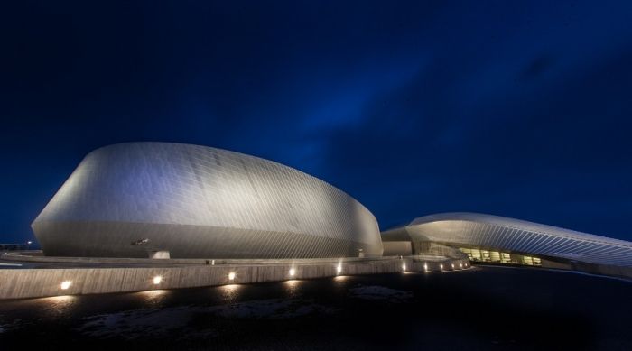 Уникальный океанариум «Голубая планета» в Дании  дания, океанариум