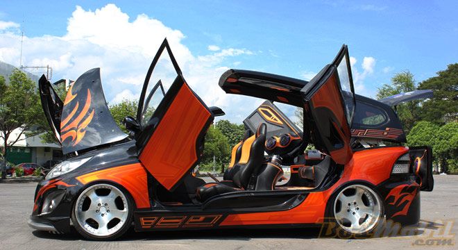 Самые необычные автомобили авто, необычные авто, колхоз, тюнинг