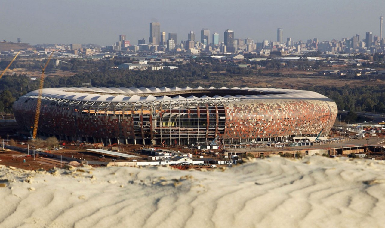 футбольный стадион в Йоханнесбурге, фото ЮАР