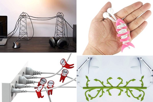 Жизнь вне паутины проводов: топ-10 дизайнерских аксессуаров, упрощающих общение с кабелями и наушниками