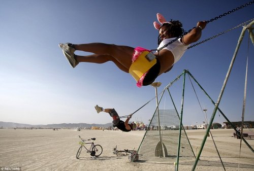 Ежегодный фестиваль Burning Man (20 фото)