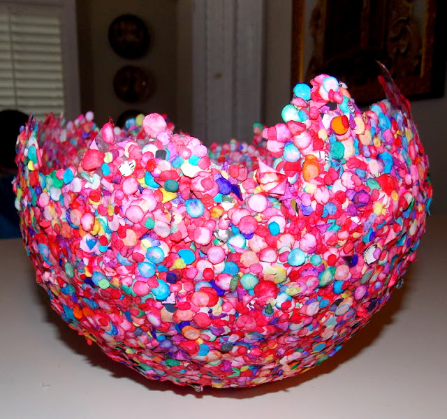 Необычная ваза из ничего. МК