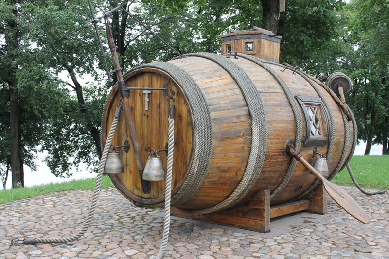 Первая российская подводная лодка Первая российская подводная лодка