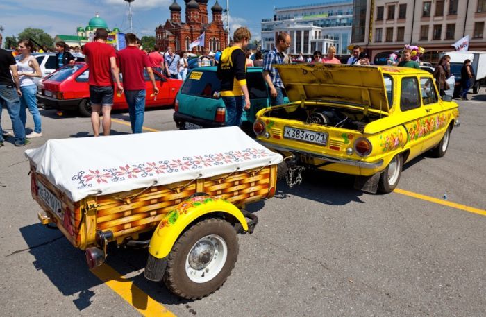 Самые необычные автомобили авто, необычные авто, колхоз, тюнинг
