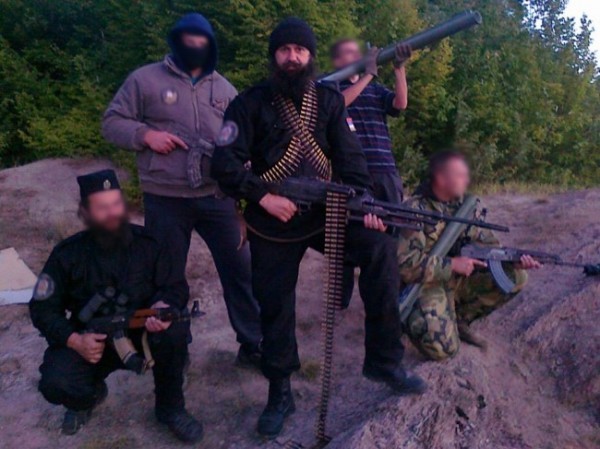 К Народному ополчению Новороссии присоединяются сербские четники К Народному ополчению Новороссии присоединяются сербские четники