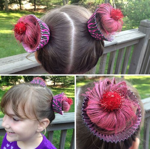 Безумные причёски на Crazy Hair Day (21 фото)