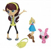 Игровой набор Littlest Pet Shop Блайз и зайчик Кукла-модница Блайз и Зверюшка
