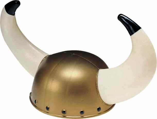 Рогатый викингский шлем