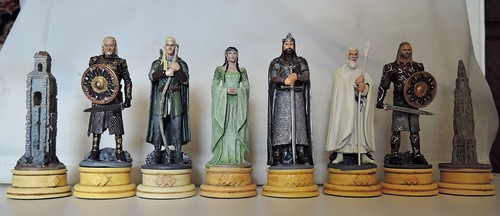 Властелин Колец - белые фигуры Властелин Колец - белые фигуры