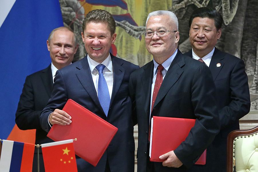 Путин, Миллер, Си.png Как «Газпром» заставит Европу покупать газ в Турции?