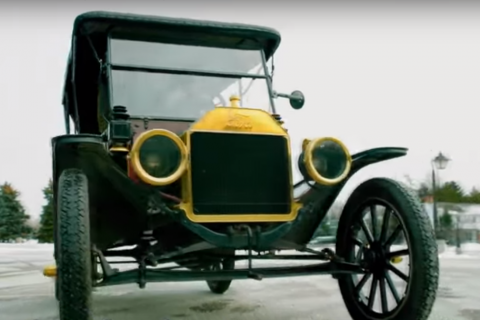 Тест-драйв автомобиля 1908 года (Ford Model T)