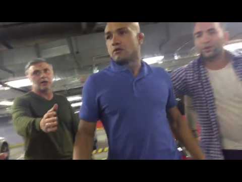Видео: пьяный чемпион MMA из Бразилии устроил потасовку на паркинге в Екатеринбурге