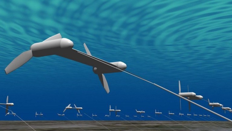 Япония строит подводные воздушные змеи для сбор энергии океанических течений Original