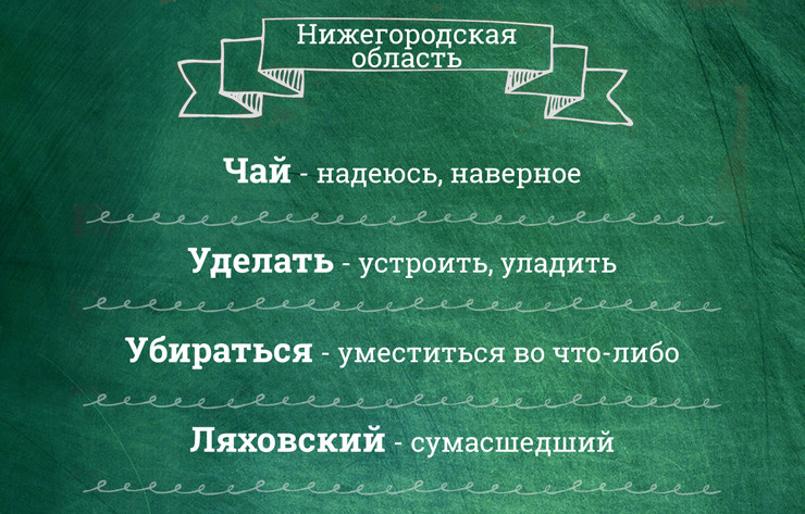 100 региональных слов для перевода «с русского на русский»   регион, русский язык, слова