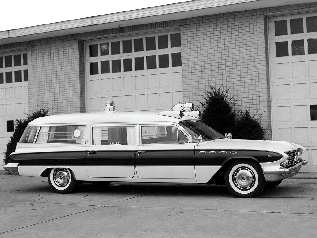 31. Flxible-Buick Premier Ambulance '1961 катафалк, скорая, универсал