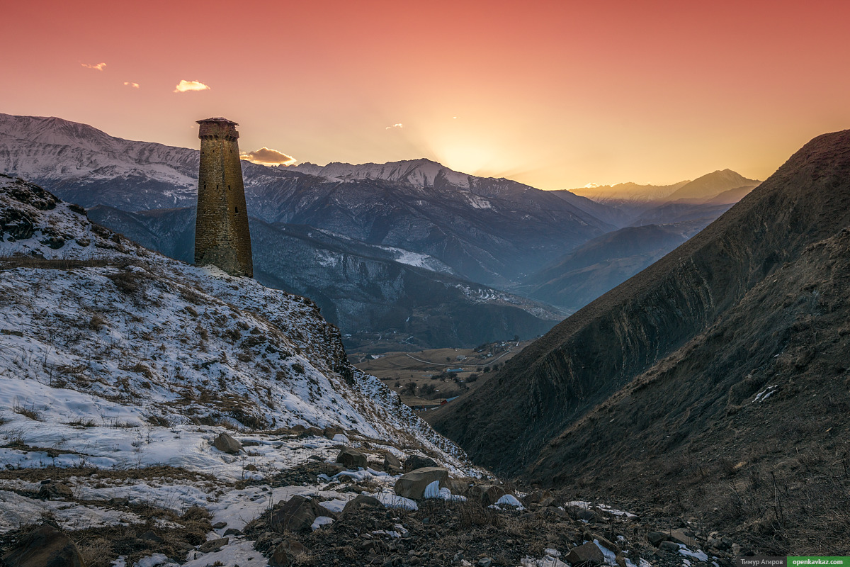 Зимняя Чечня. Фотопрогулка