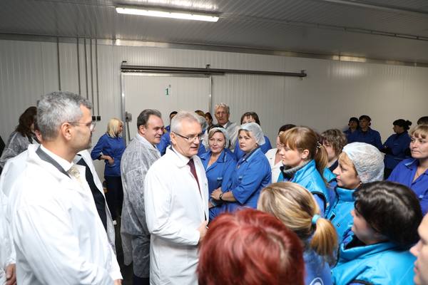 В Сердобске торжественно открыт один из крупнейших в России заводов по производству шампиньонов