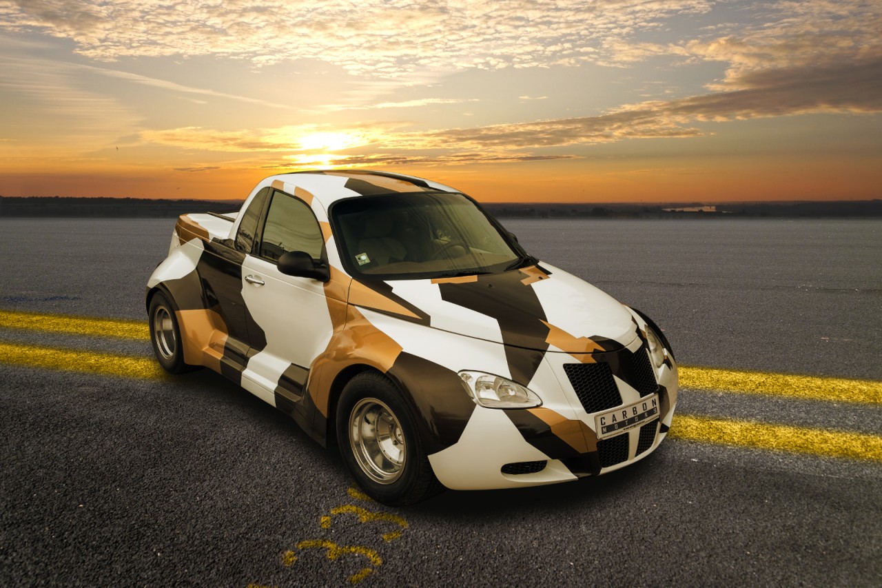 Болгары сделали из Chrysler PT Cruiser пикап Болгары сделали из Chrysler PT Cruiser пикап PT Cruiser, Сhrysler, тюнинг
