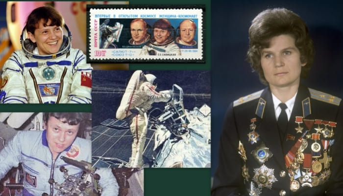 Светлана Савицкая и Валентина Терешкова | Фото: rjadovoj-rus.livejournal.com Светлана Савицкая и Валентина Терешкова | Фото: rjadovoj-rus.livejournal.com