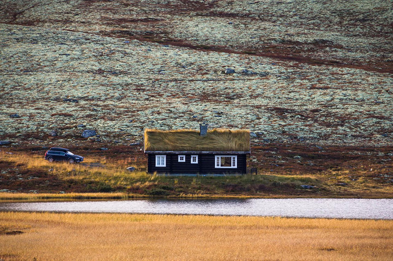 18. Маленький домик архитектура, норвегия