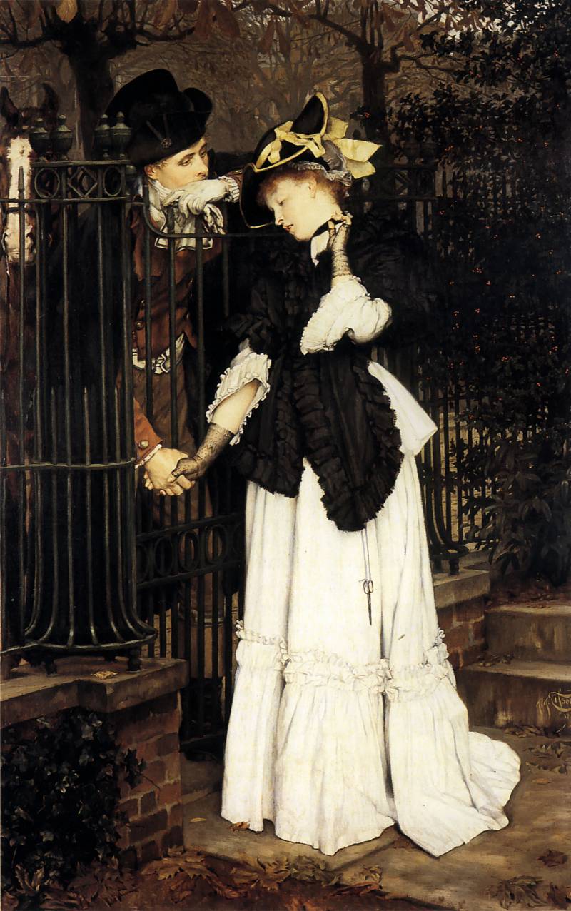 The Farewell, Автор: Tissot, Jacques Joseph (Жак Джозеф Tissot)Tissot, Jacques Joseph (Живопись на Gallerix.ru)