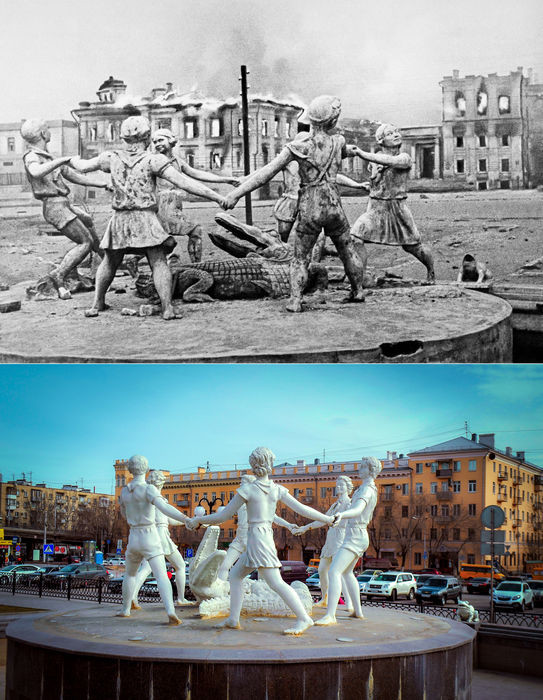 Города России - 70 лет спустя Великая Отечественная, война, история, память