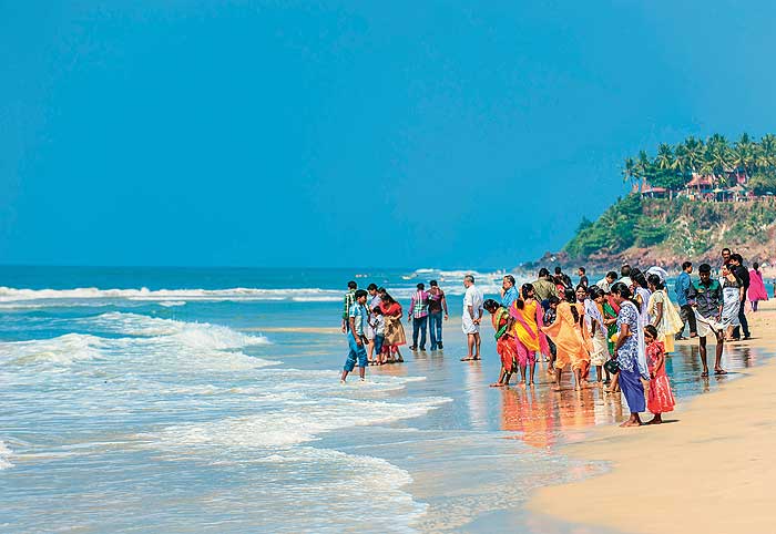 Пляж Варкала. 7 самых чистых и спокойных пляжей Индии