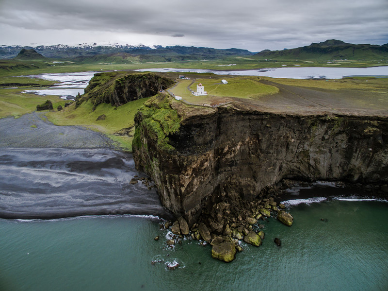 Вик исландия, красота, фьорды