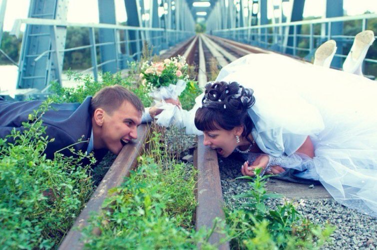 Безумие в чистом виде или 25 нелепых свадебных фотографий, глядя на которые вам тут же перехочется жениться True Russsian Wedding, русская свадьба, свадебные приколы, безумная свадьба