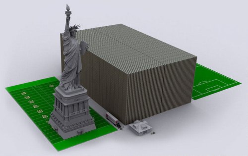 Как наглядно выглядит государственный долг США Как наглядно выглядит государственный долг США