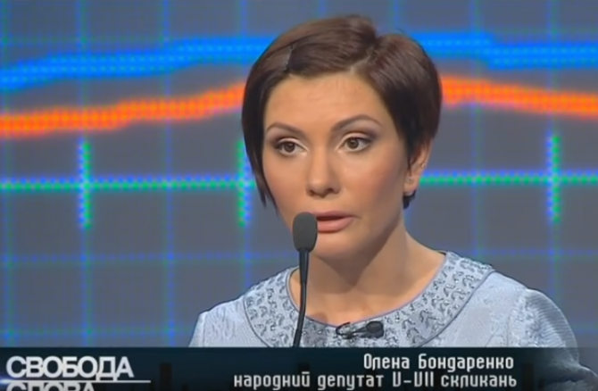 Маленькое чудо: Елена Бондаренко спустя полтора года снова в эфире украинской "Свободы слова"