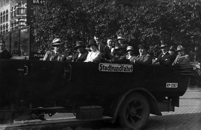 Обзорная экскурсия в Кёнигсберге, 1920е: Кёнигсберг, калинград, ретро фото