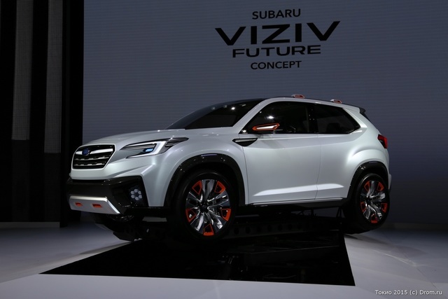 Концептуальный внедорожник Subaru Viziv. Обещает быть красивым и умным