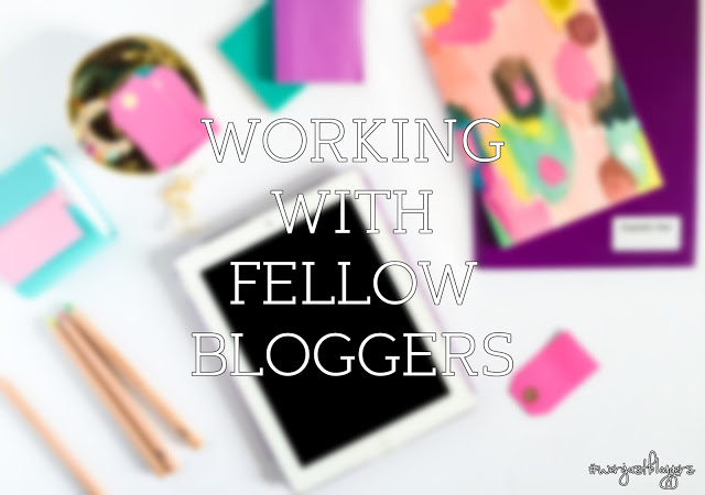 working with fellow bloggers