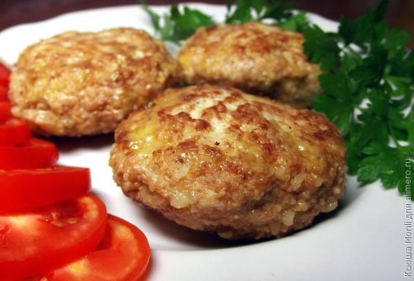 Сочные котлеты из фарша свинины и курицы рецепт